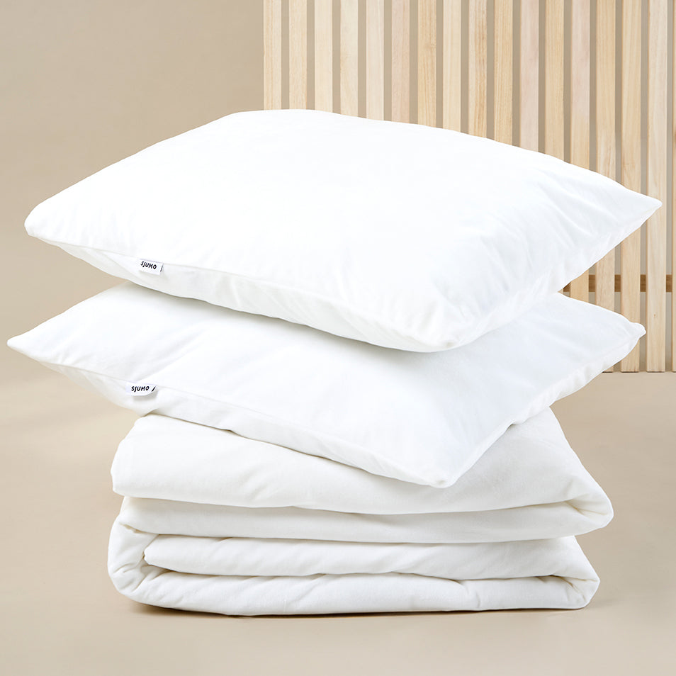Soft Sleeper Bundle with fitted sheet and soft duvet cover