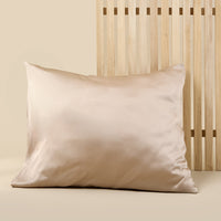 Soft breathable Tencel Sateen pillowcase for restful sleep – ideal for warmer nights – Honey Glow
