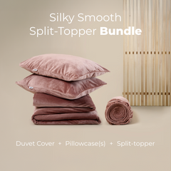 Silky Smooth Splittopper Bundel - Blush Pink