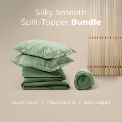 Silky Smooth Splittopper Bundel - Forest Green