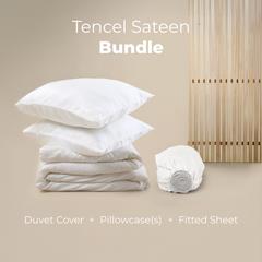 Tencel™ Sateen Bundel - Fresh White