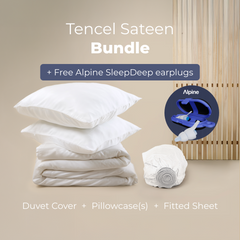 Tencel™ Sateen Bundle - Fresh White