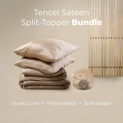Tencel™ Sateen Splittopper Bundel - Honey Glow