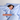 Woman sleeping wrapped in light blue organic cotton sateen bedding with an 'unmatched softness' badge