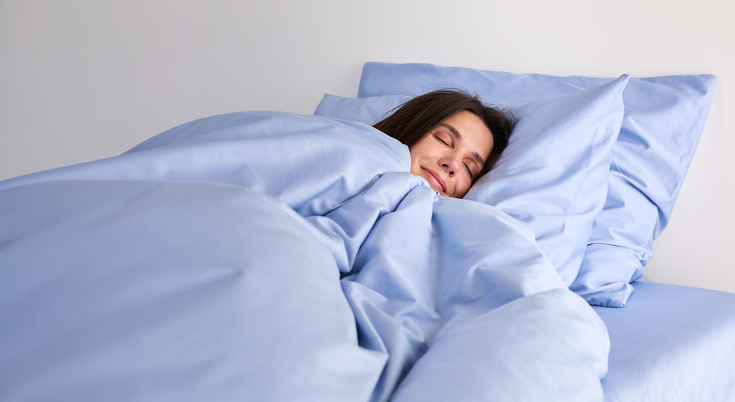 Fall asleep faster and wake up feeling refreshed.