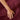 Hand stroking the ultra-soft SJUMO Silky Smooth duvet cover in Burgundy