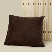 Silky Smooth Kussensloop - Dark Brown