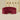 Front view of the SJUMO Silky Smooth sleep mask in burgundy with nose cut-out for full blackout